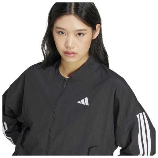 Adidas Γυναικείο μπουφάν Essentials 3-Stripes Woven Bomber Jacket Adidas Γυναικείο μπουφάν Essentials 3-Stripes Woven Bomber Jacket